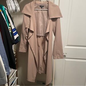Fashion Nova Classic Beige Trench Coat